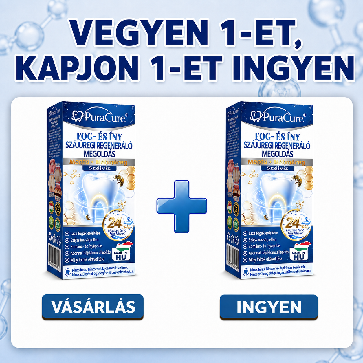 🦷𝐇𝐢𝐯𝐚𝐭𝐚𝐥𝐨𝐬 Á𝐫𝐮𝐡á𝐳 | 𝐏𝐮𝐫𝐚𝐂𝐮𝐫𝐞® 𝐅𝐨𝐠- é𝐬 Í𝐧𝐲 𝐒𝐳á𝐣ü𝐫𝐞𝐠𝐢 𝐑𝐞𝐠𝐞𝐧𝐞𝐫á𝐥ó 𝐎𝐥𝐝𝐚𝐭 | 𝐌é𝐡𝐦é𝐫𝐞𝐠-𝐩𝐞𝐩𝐭𝐢𝐝𝐞𝐤 × 𝐊𝐨𝐥𝐥𝐚𝐠é𝐧 × 𝐏𝐨𝐬𝐳𝐭𝐛𝐢𝐨𝐭𝐢𝐤𝐮𝐦𝐨𝐤 × 𝐁é𝐭𝐚-𝐠𝐥ü𝐤𝐚𝐧á𝐳 𝐞𝐫𝐞𝐣é𝐯𝐞𝐥 𝐚 𝐥𝐞𝐩𝐞𝐝é𝐤, 𝐟𝐨𝐠𝐤ő, 𝐟𝐨𝐠𝐟á𝐣á𝐬, 𝐫𝐨𝐬𝐬𝐳 𝐥𝐞𝐡𝐞𝐥𝐞𝐭 é𝐬 𝐠𝐲𝐞𝐧𝐠𝐞 𝐟𝐨𝐠𝐚𝐤 𝐞𝐥𝐥𝐞𝐧