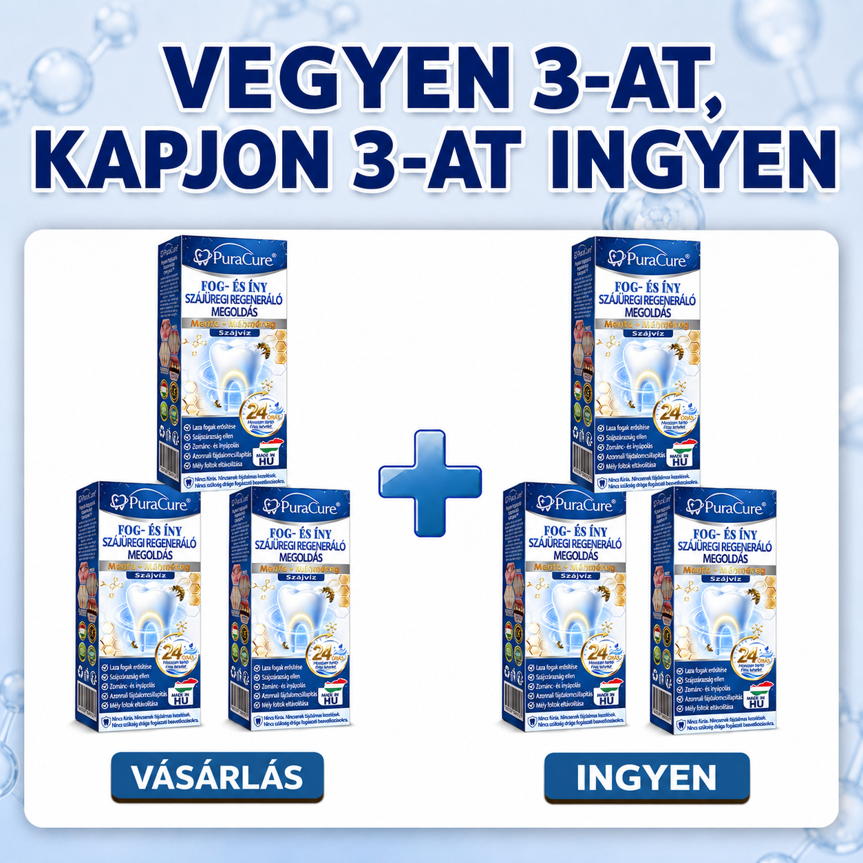 🦷𝐇𝐢𝐯𝐚𝐭𝐚𝐥𝐨𝐬 Á𝐫𝐮𝐡á𝐳 | 𝐏𝐮𝐫𝐚𝐂𝐮𝐫𝐞® 𝐅𝐨𝐠- é𝐬 Í𝐧𝐲 𝐒𝐳á𝐣ü𝐫𝐞𝐠𝐢 𝐑𝐞𝐠𝐞𝐧𝐞𝐫á𝐥ó 𝐎𝐥𝐝𝐚𝐭 | 𝐌é𝐡𝐦é𝐫𝐞𝐠-𝐩𝐞𝐩𝐭𝐢𝐝𝐞𝐤 × 𝐊𝐨𝐥𝐥𝐚𝐠é𝐧 × 𝐏𝐨𝐬𝐳𝐭𝐛𝐢𝐨𝐭𝐢𝐤𝐮𝐦𝐨𝐤 × 𝐁é𝐭𝐚-𝐠𝐥ü𝐤𝐚𝐧á𝐳 𝐞𝐫𝐞𝐣é𝐯𝐞𝐥 𝐚 𝐥𝐞𝐩𝐞𝐝é𝐤, 𝐟𝐨𝐠𝐤ő, 𝐟𝐨𝐠𝐟á𝐣á𝐬, 𝐫𝐨𝐬𝐬𝐳 𝐥𝐞𝐡𝐞𝐥𝐞𝐭 é𝐬 𝐠𝐲𝐞𝐧𝐠𝐞 𝐟𝐨𝐠𝐚𝐤 𝐞𝐥𝐥𝐞𝐧