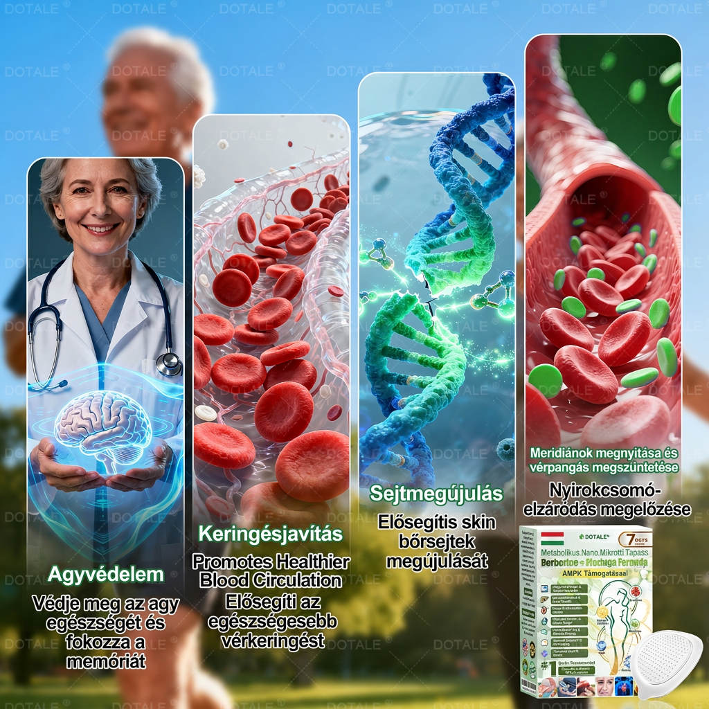 🚀DOTALE Metabolic Nano Microneedle Patch (Napi mindössze egyszeri használat, látható változások 7 nap alatt)